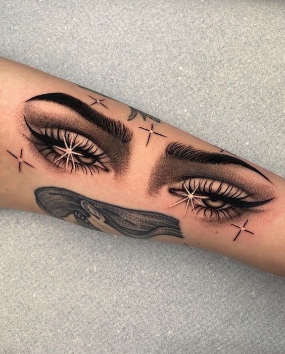Top 888+ hình xăm con mắt siêu ngầu và phong cách - Genztattoo