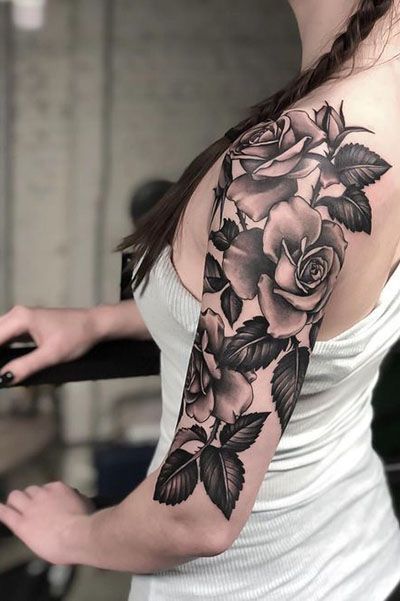 Top 999+ hình xăm hoa hồng độc đáo, ý nghĩa - Genztattoo