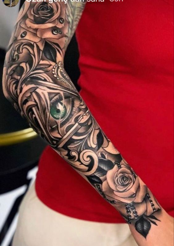 Top 999+ hình xăm hoa hồng độc đáo, ý nghĩa - Genztattoo