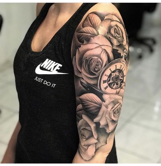 Top 999+ hình xăm hoa hồng độc đáo, ý nghĩa - Genztattoo