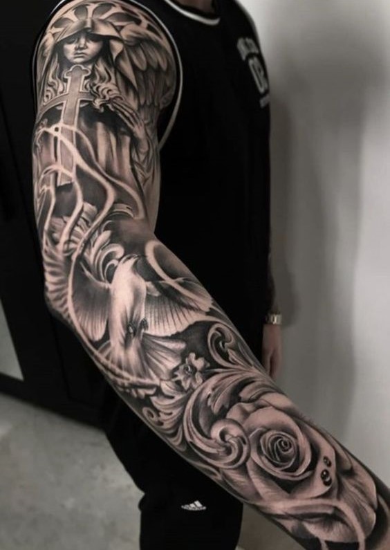 Top 999+ hình xăm hoa hồng độc đáo, ý nghĩa - Genztattoo