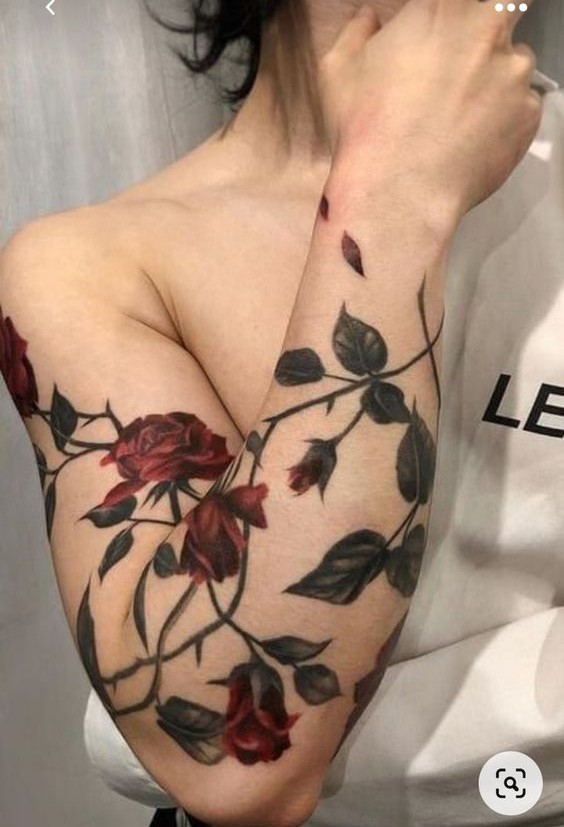 Top 999+ hình xăm hoa hồng độc đáo, ý nghĩa - Genztattoo