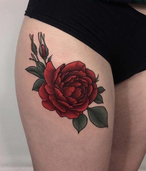 Top 999+ hình xăm hoa hồng độc đáo, ý nghĩa - Genztattoo