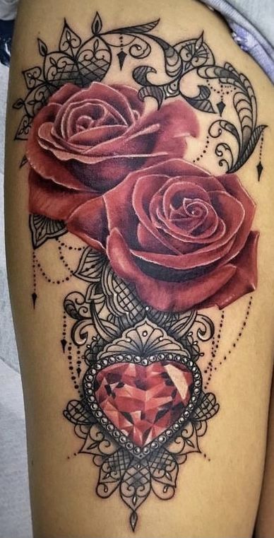 Top 999+ hình xăm hoa hồng độc đáo, ý nghĩa - Genztattoo