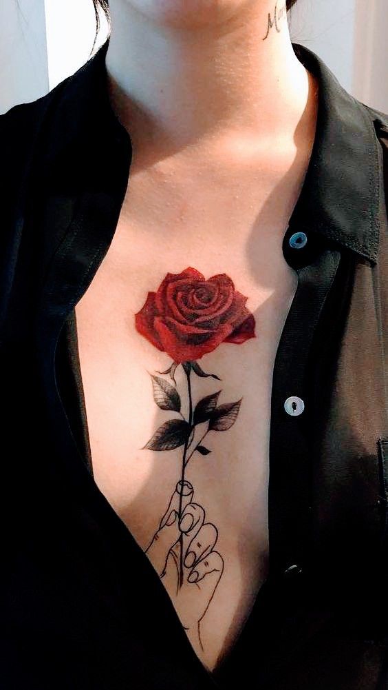 Top 999+ hình xăm hoa hồng độc đáo, ý nghĩa - Genztattoo