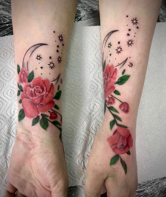 Top 999+ hình xăm hoa hồng độc đáo, ý nghĩa - Genztattoo