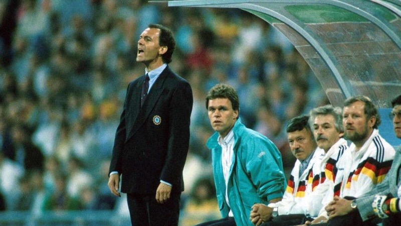 Huấn luyện viên Franz Beckenbauer đã nhanh chóng có thành công với đội tuyển Đức