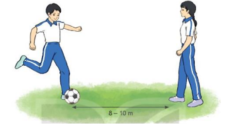 Bài tập đá bóng bằng mu bàn chân kèm đáp án
