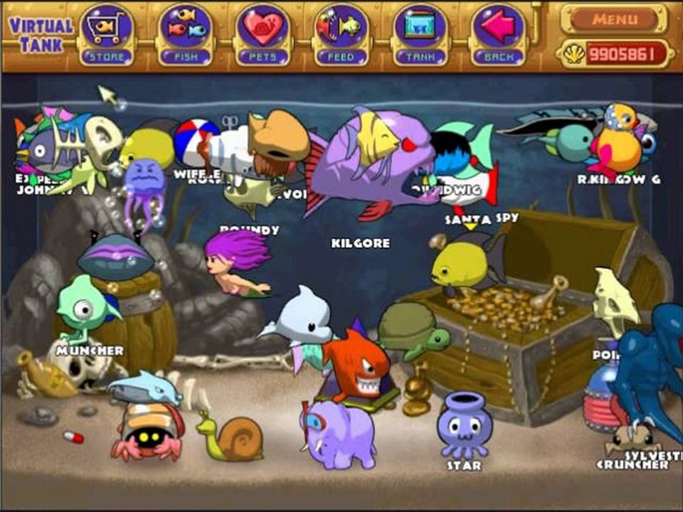 Insaniquarium Deluxe - Game đình đám nhất hiện nay bạn nên biết