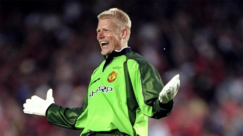 Thủ môn Peter Schmeichel