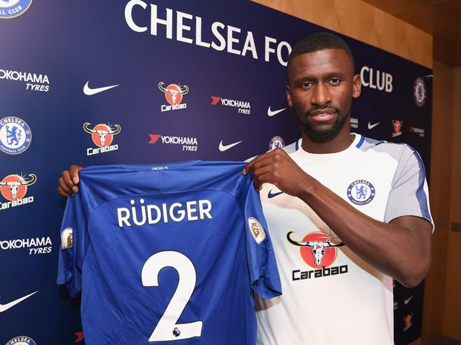 Hành trình số áo Rudiger ở CLB Real Madrid, Chelsea