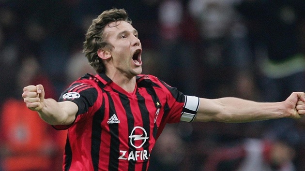 Chân dung Andriy Shevchenko - Ngọn gió Đông Âu và bản hùng ca của tuyết