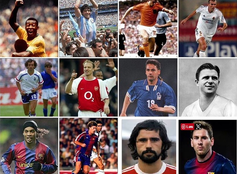 Số áo gắn liền với tên tuổi các huyền thoại